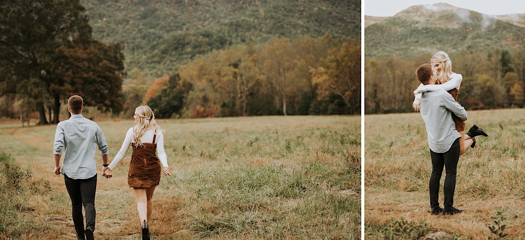 Proposing In Cades Cove Smoky Mountain Couple Photography Gatlinburg Photographer Pigeon Forge Townsend TN