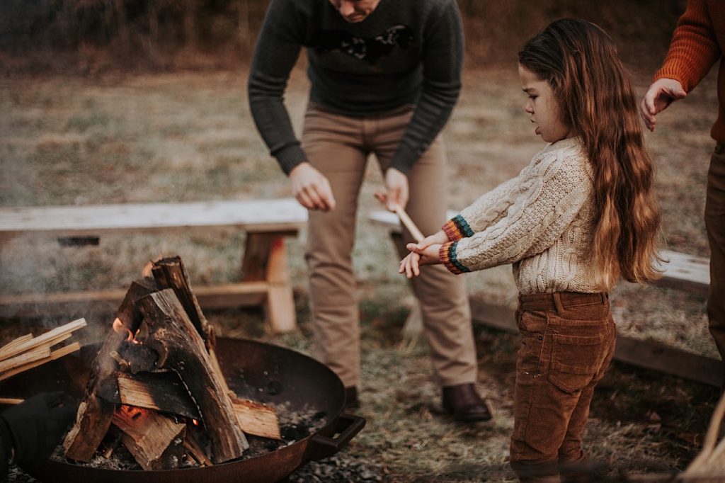 family portraits under canvas great smoky mountains photographer