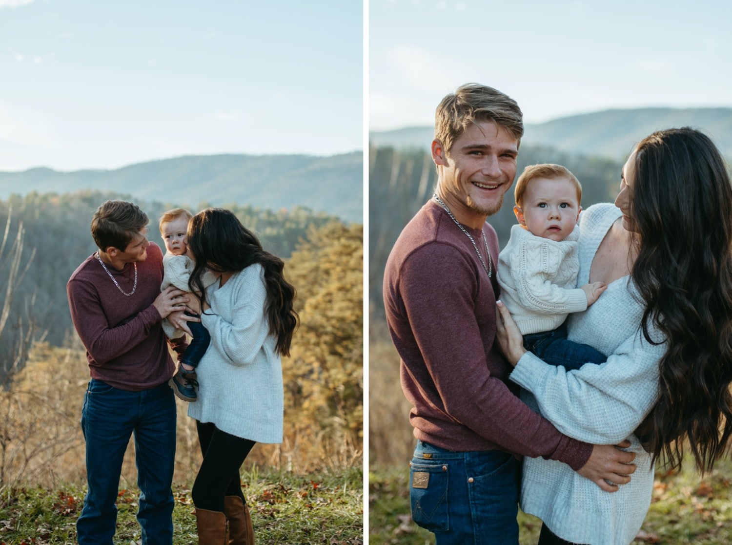 Surprise Proposal In The Foothills Parkway Smoky Mountain Photographer