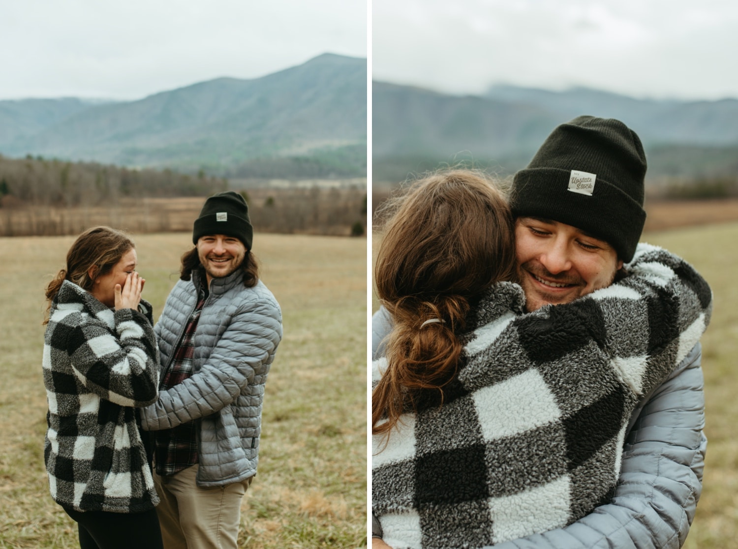 Surprise Proposal In Cades Cove Photographers In The Smoky Mountains